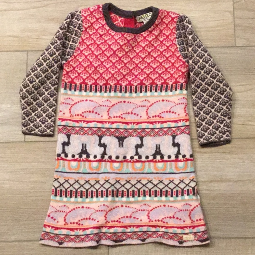 Kenzo Winter dress 12-18M